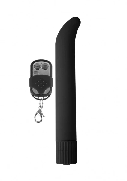 Elise Slim Remote Control Vibrating G-spot Vibrator - Black