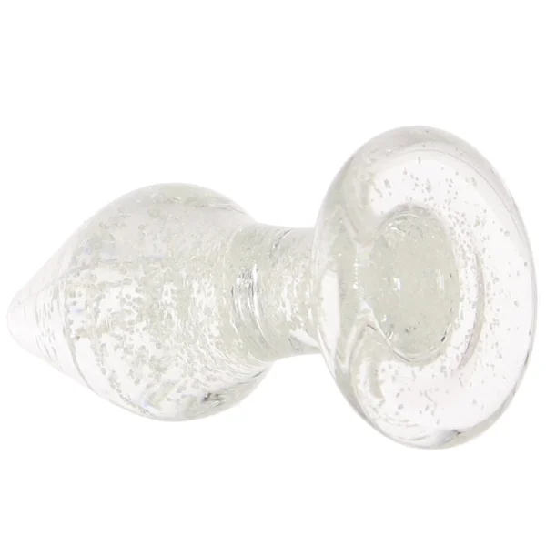 Ouch! Glow In The Dark Glass Butt Plug