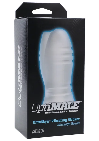 OptiMALE™ Vibrating Stroker - Massage Beads