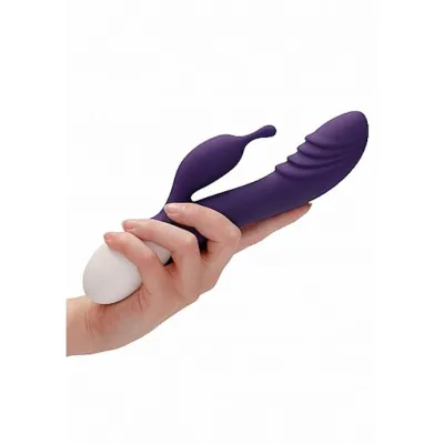 Ignite Rechargeable Heating G spot Purple 8 1 Inch