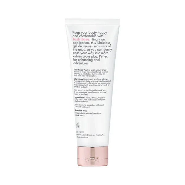 CG Tush Ease Anal Gel With Benzocaine 0.7 fl oz