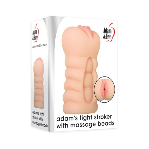 A&e Adam's Tight Stroker With Massage Beads — image 6 of 9