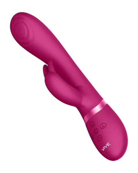 Cato - Pulse G-spot Rabbit  - Pink - 8 Inch