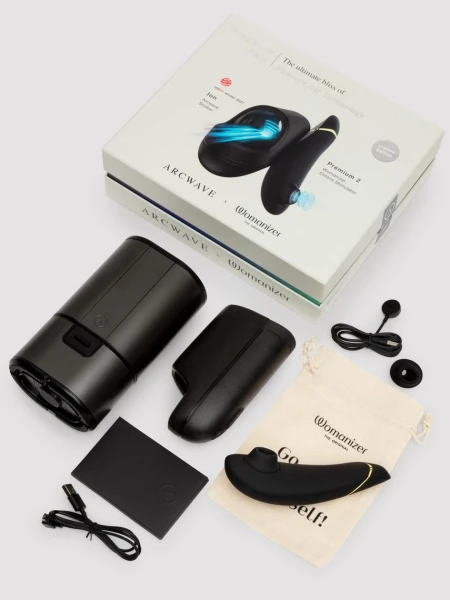 Womanizer X Arcwave Pleasure Pair Premium Couple's Kit