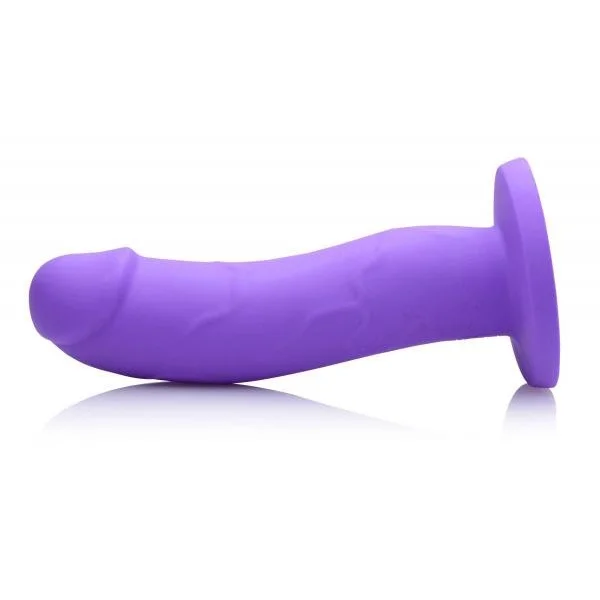Strap U Boi Toy Premium Silicone Dildo Purple