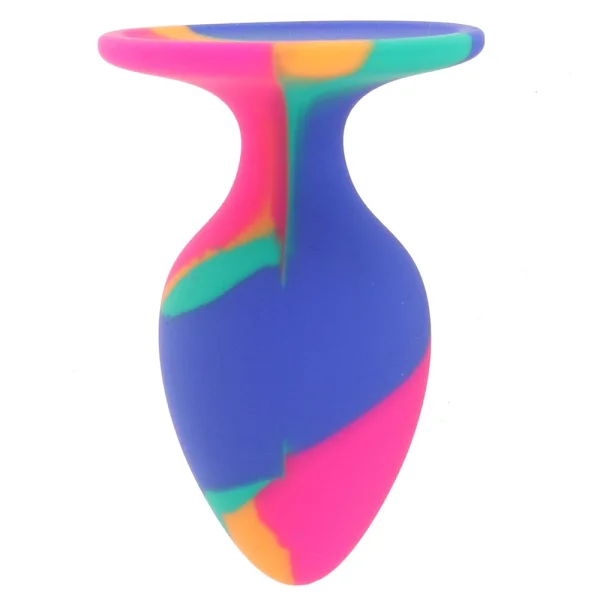 Cheeky Medium Tie Dye Butt Plug