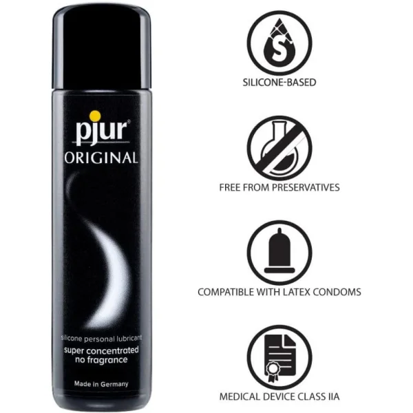 Pjur Original BodyGlide - Silicone-Based Lube | 100ml (3.4oz)