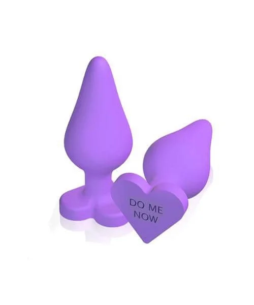 Naughty Candy Heart - Do Me Now - Purple