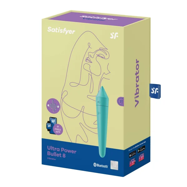 Ultra Power Bullet 8 - Purple - 5.5 Inch