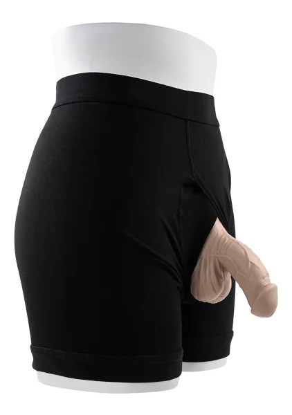 Gender X 4" Silicone Penis Packer - Medium