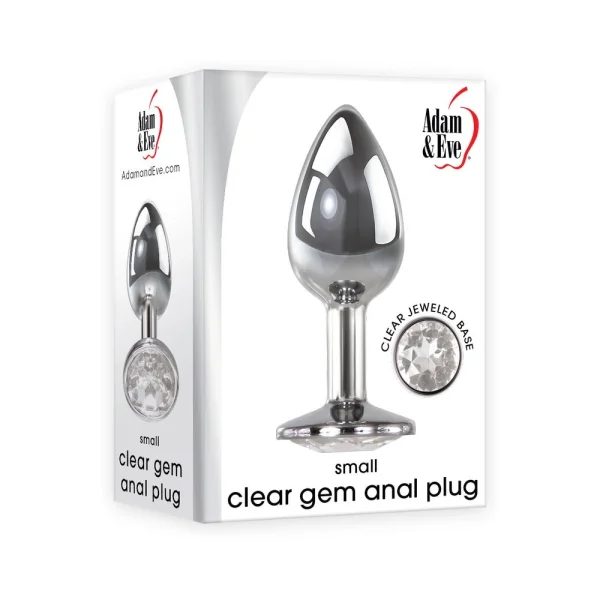 A&e Clear Gem Anal Plug Small — image 7 of 7