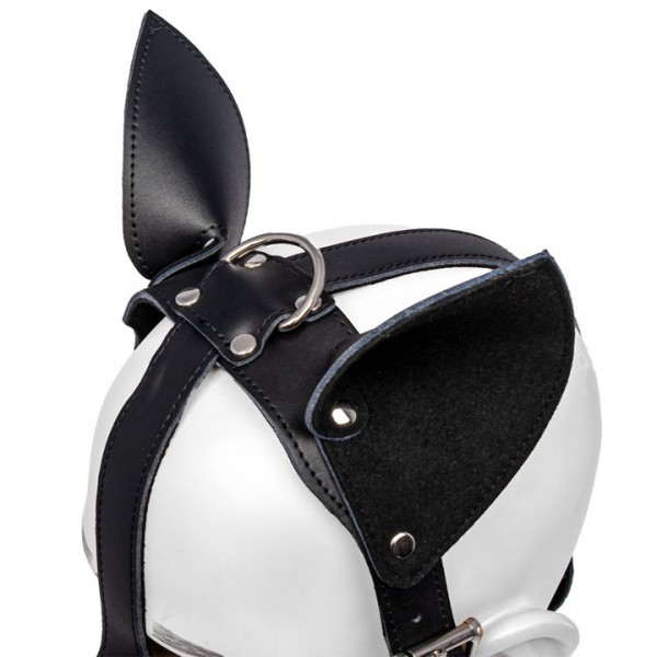 Bondara Top Dog Faux Leather Puppy Mask — image 4 of 5