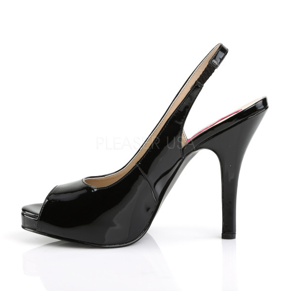 5 inches Heel, 1/2 inches PF Peep Toe Slingback Sandal — image 11 of 12