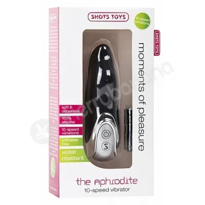 Shots Toys The Aphrodite Black Vibrator