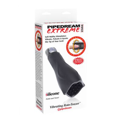 Toyz Vibrating Roto Teazer Wanking With A Fleshlight