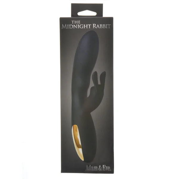 Adam & Eve Midnight Rabbit Vibrator