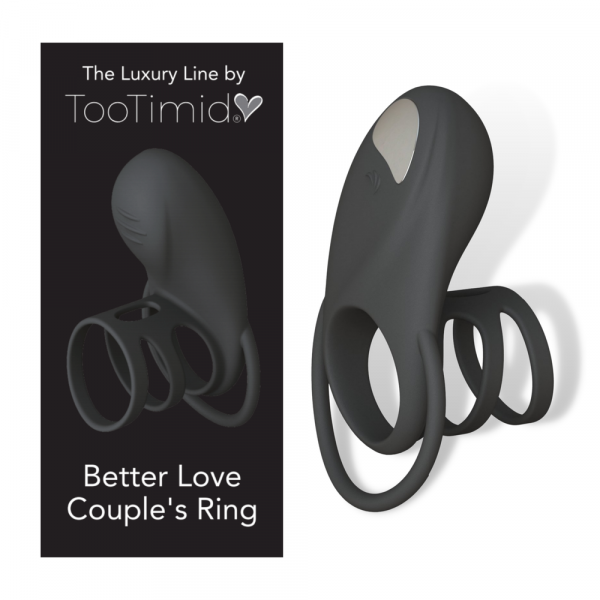 Better Love Couple's Vibrating Silicone Cock Ring
