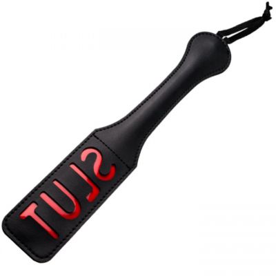 Bondara Disobedient Slut Indent Paddle 12 5 Inch