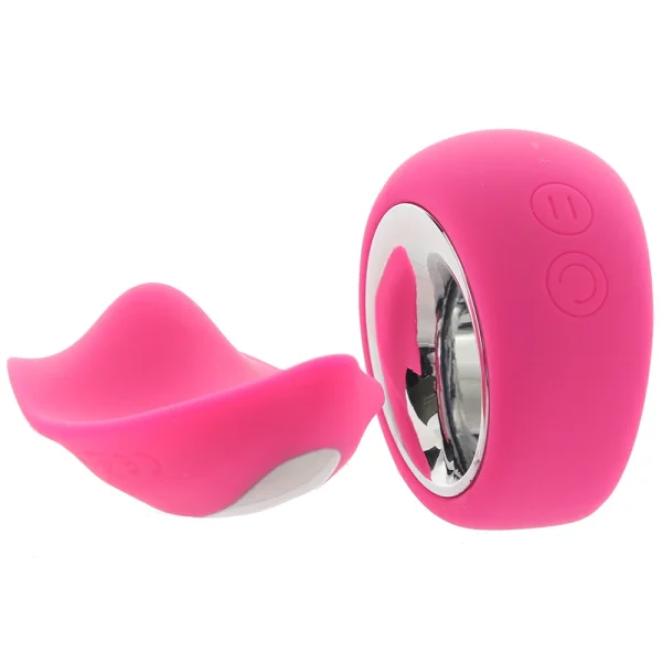 Sugar Pop Leila Rechargeable Silicone App Enabled Panty Vibe With Remote - Pink
