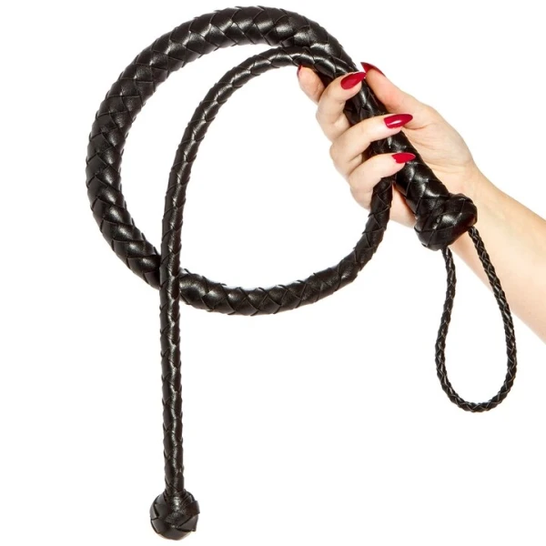 Bondara Enforcer XL PVC Bull Whip with Knot - 49 Inch — image 4 of 4