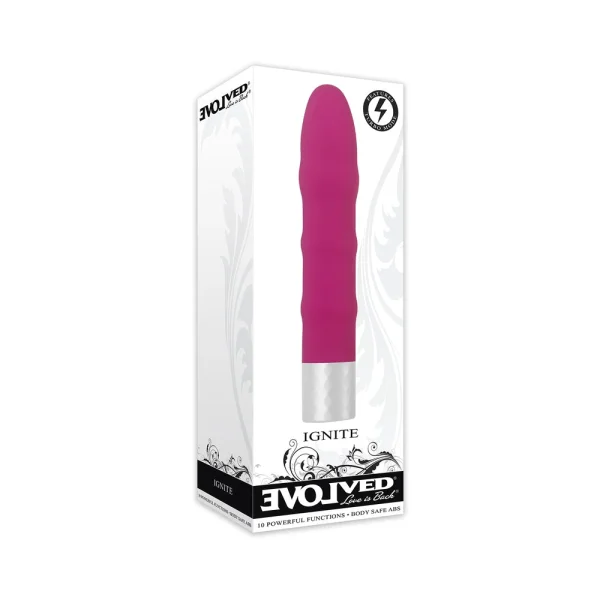The Ignite Turbo Boost Plastic Vibrator Pink — image 6 of 9