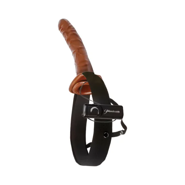 10 inches Vibrating Hollow Strap On — image 8 of 11