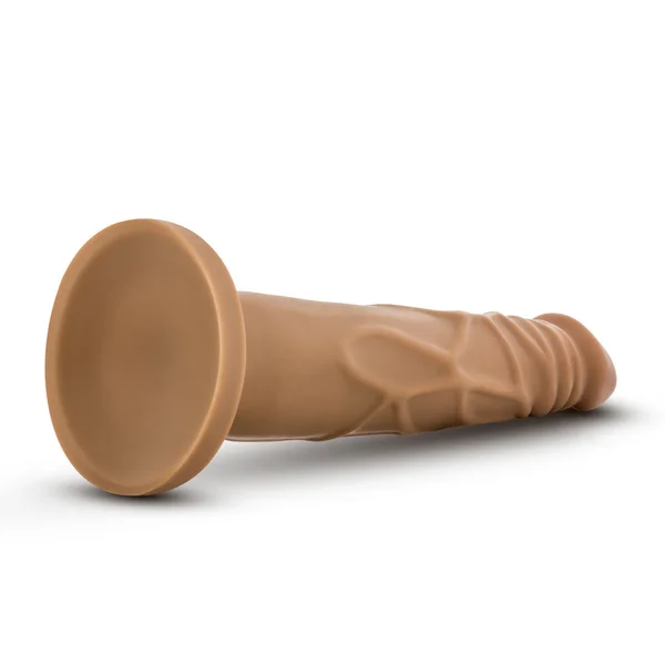 Silicone Willy's - 7.5 Inch Silicone Dildo - Mocha — image 13 of 14