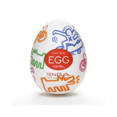 Tenga Keith Haring Street Egg Stroker 6 Pack