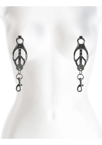 Bound C3 Butterfly Nipple Clamps By NS Novelties - Gunmetal