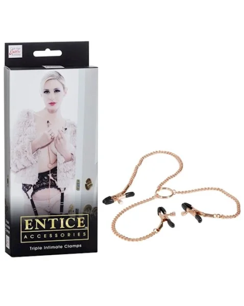 Entice triple intimate clamps