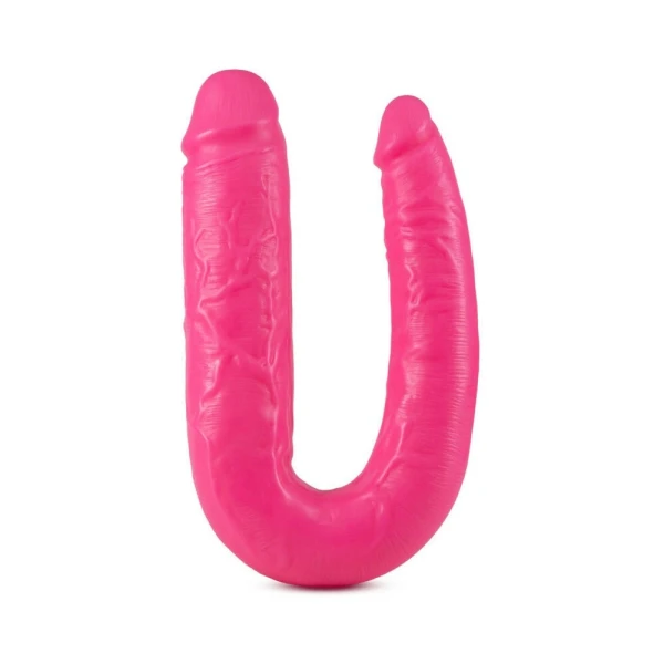 Big As Fuk 18 Inches Double Head Cock Pink — image 10 of 13