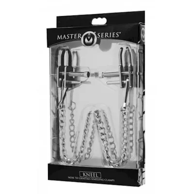 Kneel Nose To Genitals Kneeling Clamps