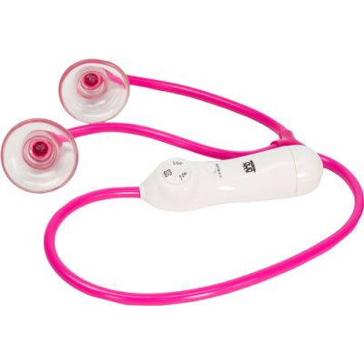 V Twin Auto Nipple Suckers with Vibration