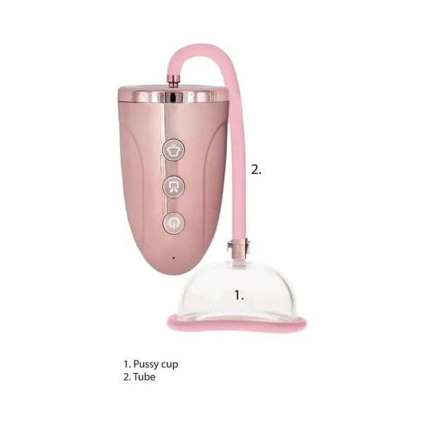 Rechargeable Pussy Pump - Pink
