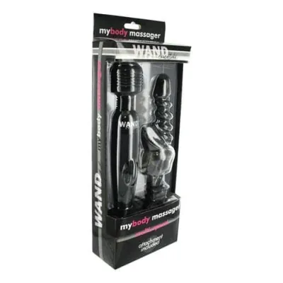 Variable Speed Wand With Attachment Black