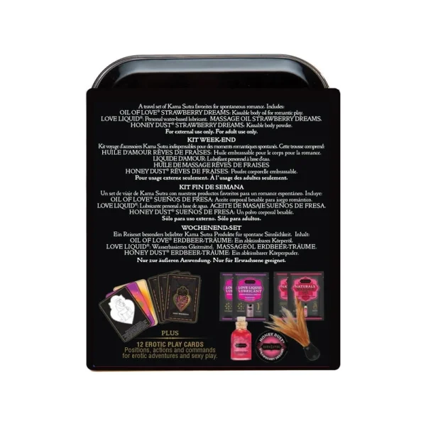 Kama Sutra Weekender Kit Strawberry Dreams