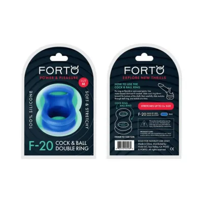 Forto F 20 Balls Stretcher Liquid Silicone 55 72 Mm Blue