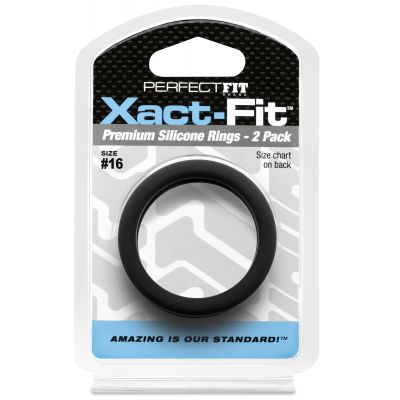 Xact Fit 1 6 Cock Rings x2