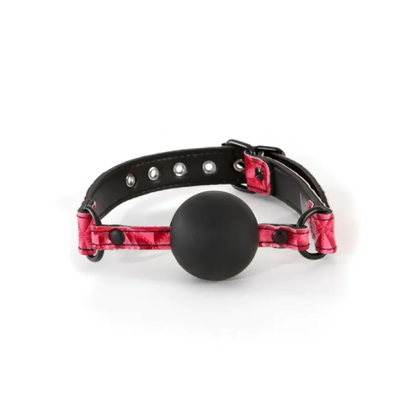 NS - Sinful - Soft Silicone Gag - Pink