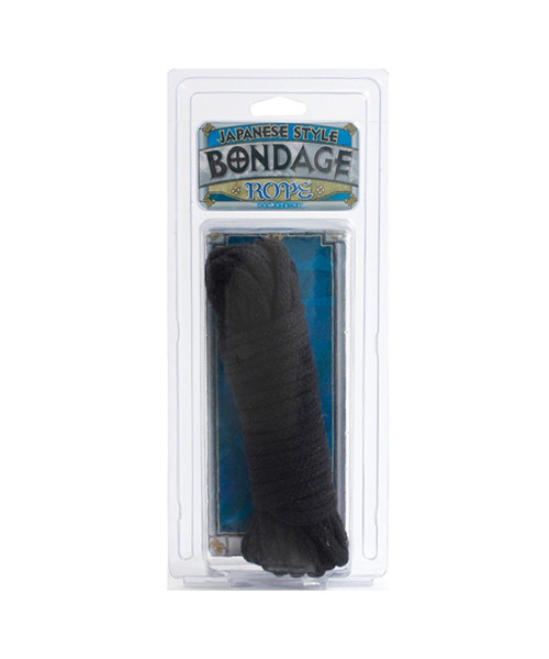 Black Cotton Japaness-Style Bond. Rope