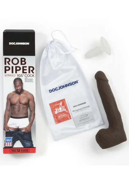 Signature Cocks - Rob Piper ULTRASKYN™ 10.5" Cock with Removable Vac-U-Lock™ Suction Cup