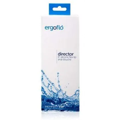 Ergoflo Director 8 Inch Silicone Flex Tip Anal Douche