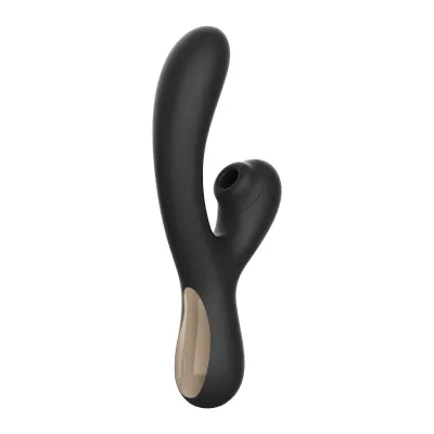 Deep Penetrating Dual Action Air Pulse Vibrator G Spot A Spot Stimulation