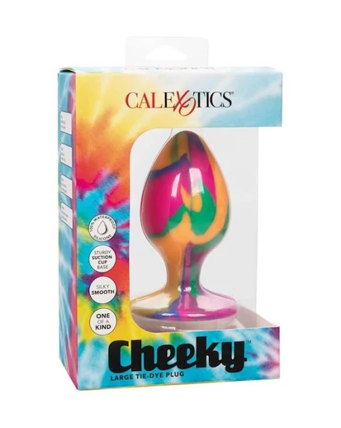 Cheeky Tie-dye Butt Plug