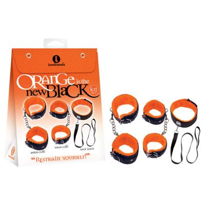 Orange Is The New Black Kit 1 Restrain Yourself Bondage Kit 3 Piece Set