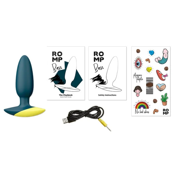 ROMP Bass Vibrating Anal Plug