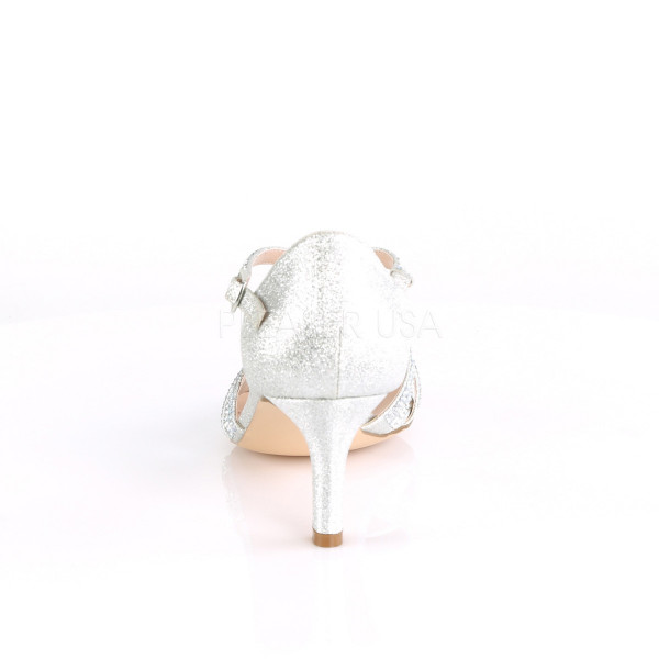 2 1/2 inches Heel Crisscross Ankle Strap Sandal — image 4 of 12