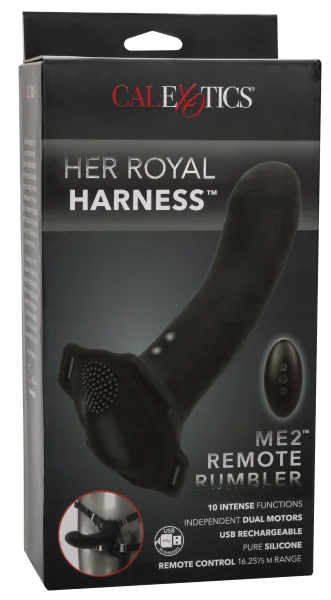 Her Royal Harness Me2 Remote Rumbler - Black