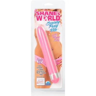 Shanes World Sorority Party Vibe All Night Long Pink