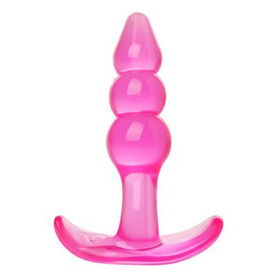 Bubbles Bumpy Starter Anal Plug Pink